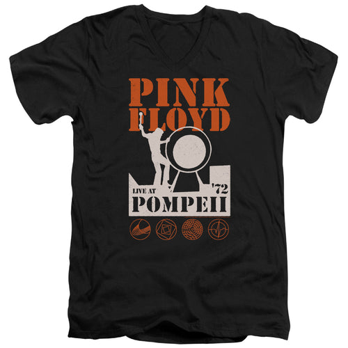 Pink Floyd Pompeii V-Neck T-Shirt