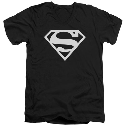 Superman Logo V-Neck T-Shirt
