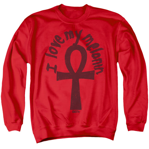 BET I Love My Melanin Crewneck Sweatshirt