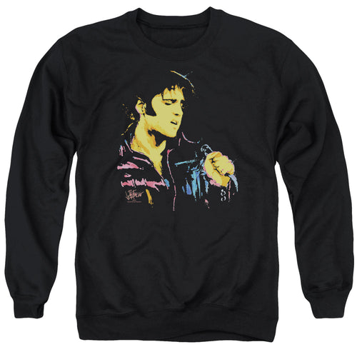 Elvis Presley Neon Elvis Crewneck Sweatshirt