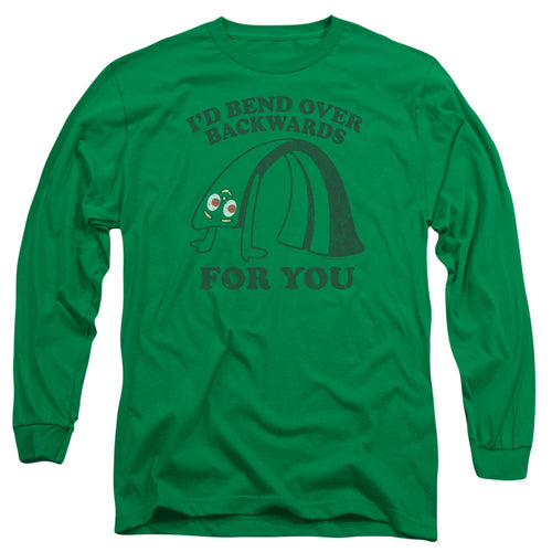 Gumby Bend Backwards Long Sleeve T-Shirt