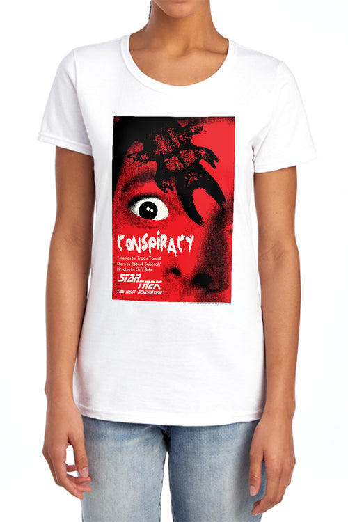 Star Trek Conspiracy Womens T-Shirt