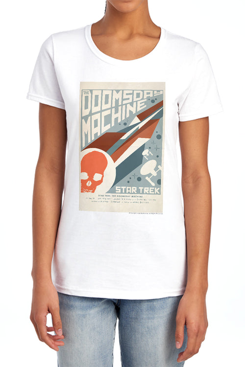 Star Trek Juan Ortiz The Doomsday Machine Womens T-Shirt
