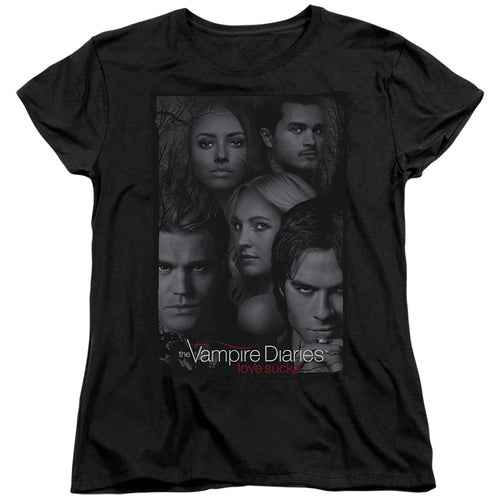 The Vampire Diaries So Here We Are Womens T-Shirt