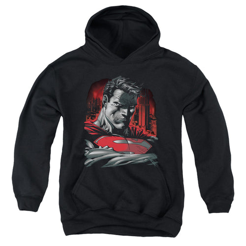 Superman Man of Steel Youth Hoodie