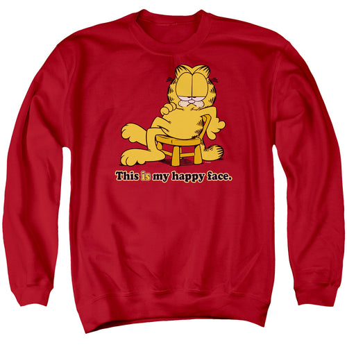 Garfield Happy Face Crewneck Sweatshirt