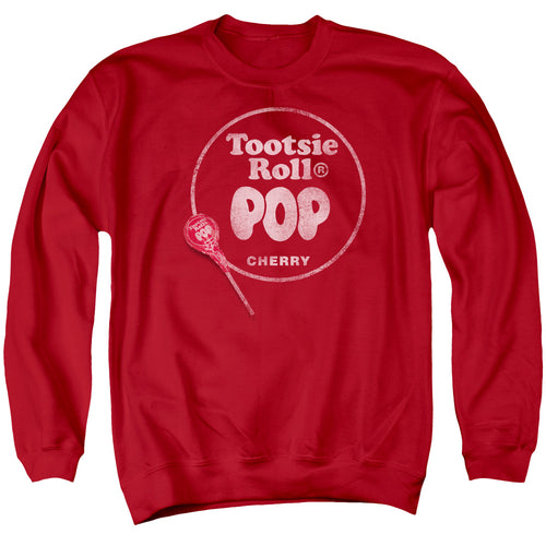 Tootsie Pop Cherry Logo Crewneck Sweatshirt