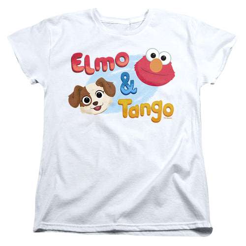 Sesame Street Elmo & Tango Womens T-Shirt