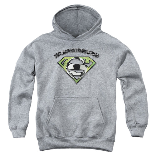 Superman Soccer Shield Youth Hoodie