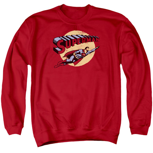 Superman Fly by Crewneck Sweatshirt