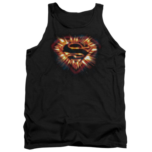 Superman Space Burst Shield Tank Top