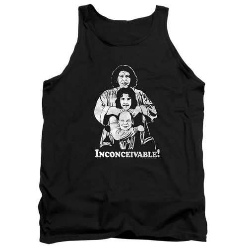The Princess Bride Inconceivable Trio Black Tank Top