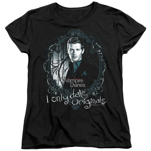 The Vampire Diaries I Only Date Originals Womens T-Shirt