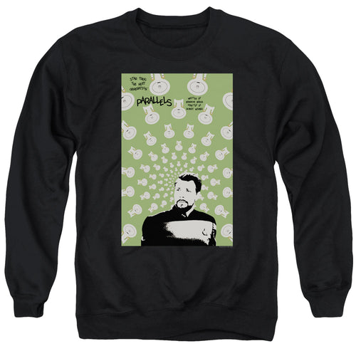 Star Trek Parallels Black Crewneck Sweatshirt
