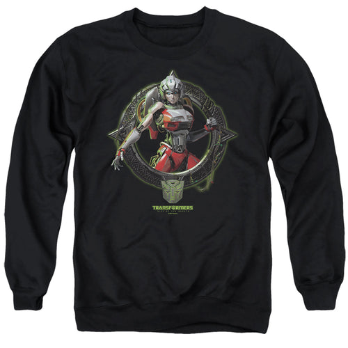 Transformers Arcee Circle Frame Crewneck Sweatshirt