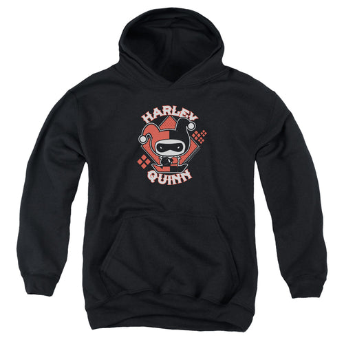 Justice League Harley Chibi Youth Hoodie