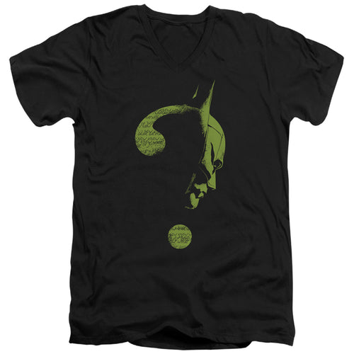 The Batman Question Mark V-Neck T-Shirt