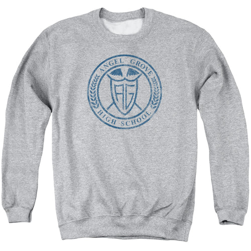 Mighty Morphin Power Rangers Angel Grove Hs Crewneck Sweatshirt