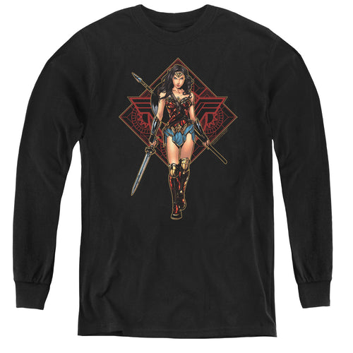 Wonder Woman (2017) Warrior Youth Long Sleeve T-Shirt