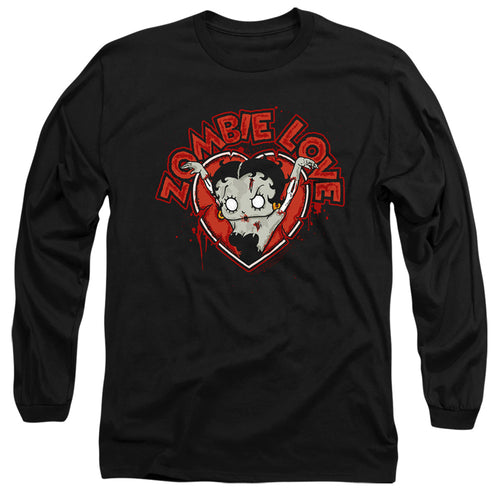 Betty Boop Heart You Forever Long Sleeve T-Shirt