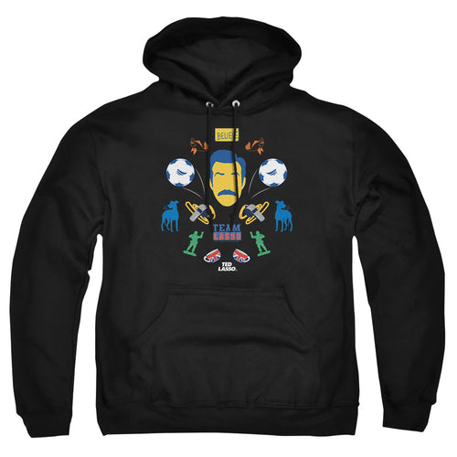 Ted Lasso Icon Collage Pullover Hoodie