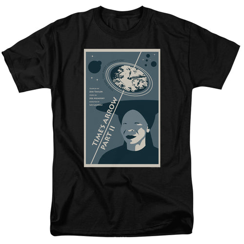 Star Trek Time's Arrow Part II Black T-Shirt