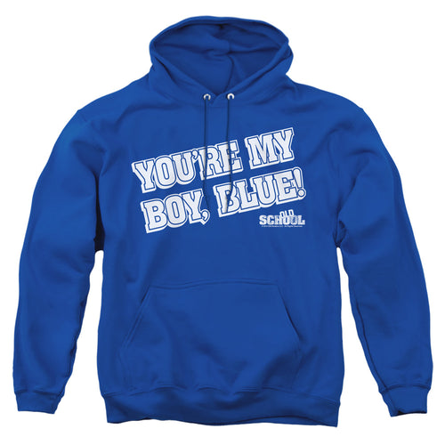 Old School My Boy Blue Pullover Hoodie