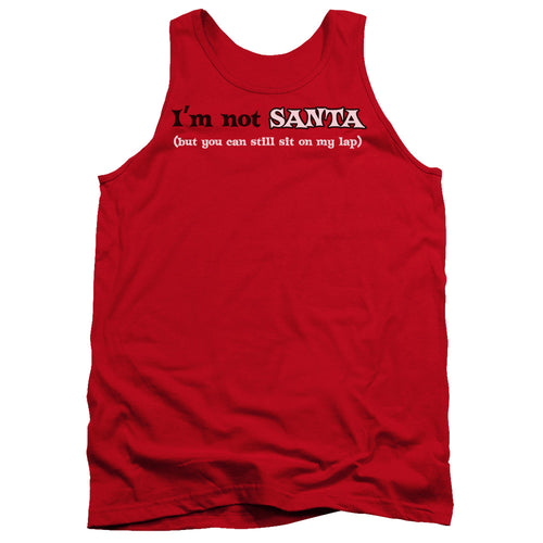 Christmas I'm Not Santa Tank Top