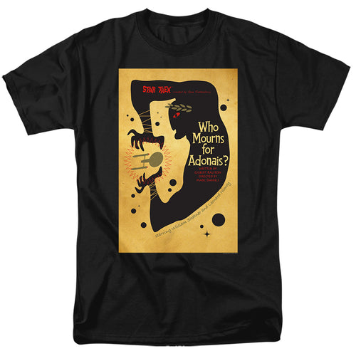 Star Trek Juan Ortiz Who Mourns for Adonais Black T-Shirt