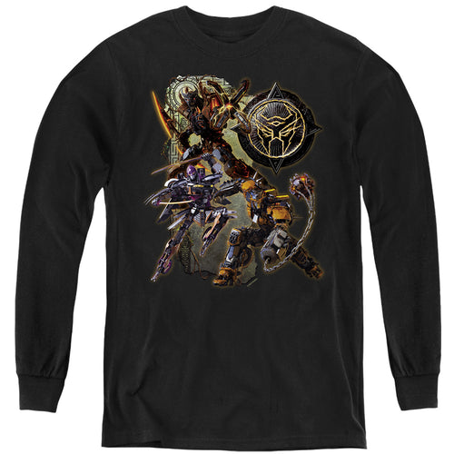 Transformers Terrorcon Group Shot Youth Long Sleeve T-Shirt