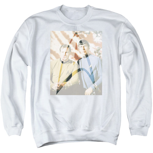 Star Trek Kirk and Spock Classic Duo Crewneck Sweatshirt