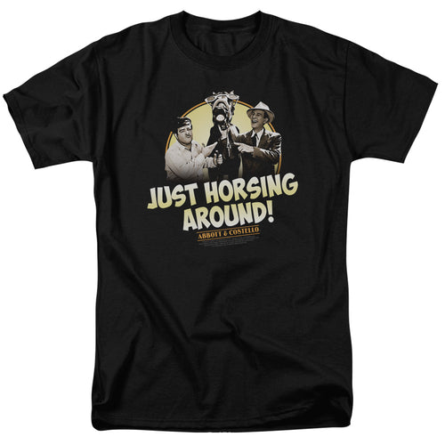 Abbott and Costello Horsing Around T-Shirt