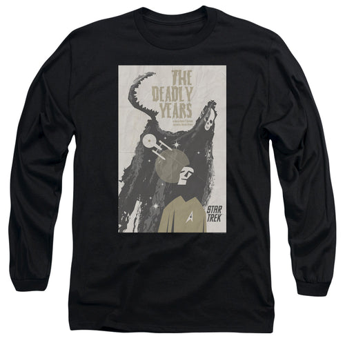Star Trek Juan Ortiz The Deadly Years Black Long Sleeve T-Shirt
