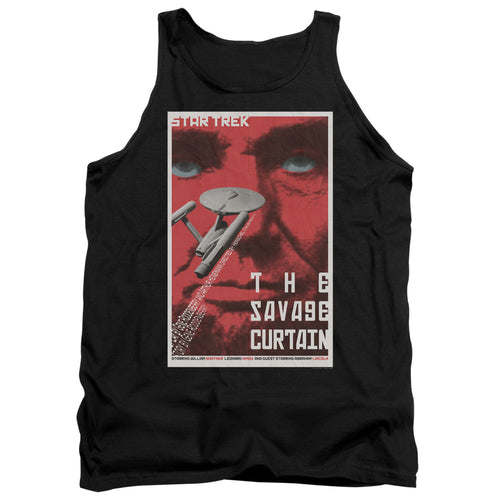 Star Trek Juan Ortiz The Savage Curtain Black Tank Top