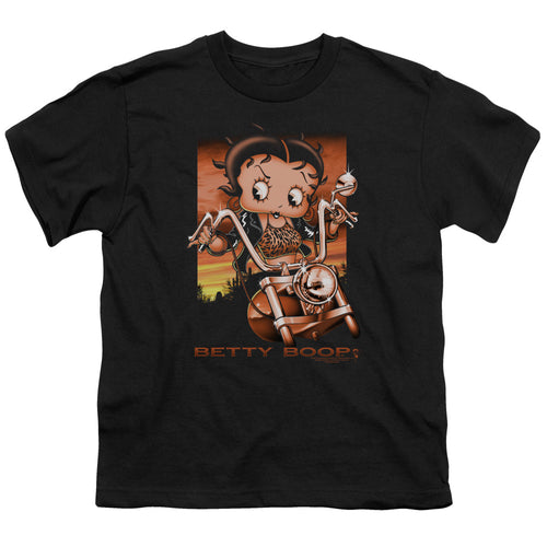 Betty Boop Sunset Rider Youth/Toddler T-Shirt