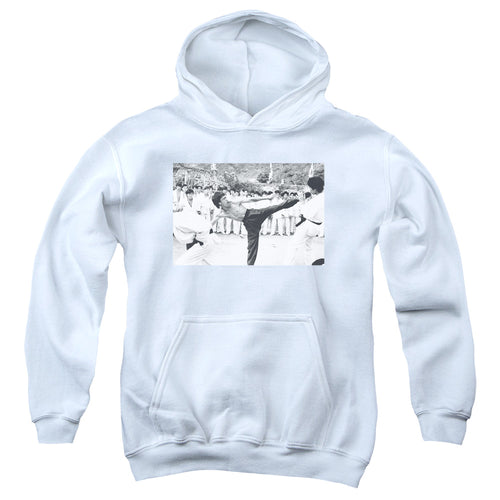 Bruce Lee Kick to the Head Youth Hoodie