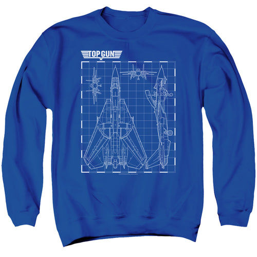 Top Gun Schematic Crewneck Sweatshirt