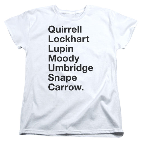 Harry Potter Professors Womens T-Shirt
