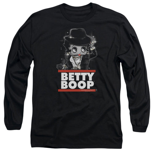 Betty Boop Bling Bling Boop Long Sleeve T-Shirt