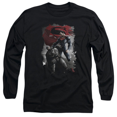 Batman v Superman Choke Long Sleeve T-Shirt