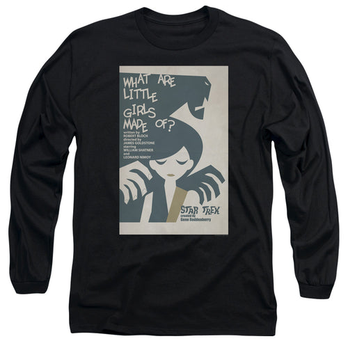 Star Trek What Are Little Girls Made Of Black Long Sleeve T-Shirt