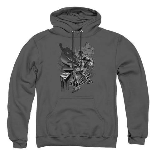 Superman Fight and Flight Pullover Hoodie