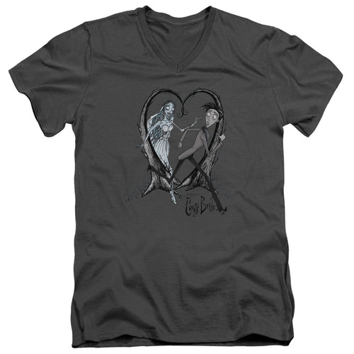 Corpse Bride Runaway Groom V-Neck T-Shirt