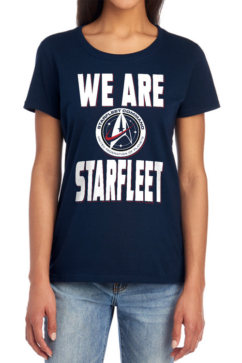 Star Trek We Are Starfleet Womens T-Shirt