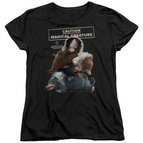 Fantastic Beasts Cuddle Puddle Womens T-Shirt