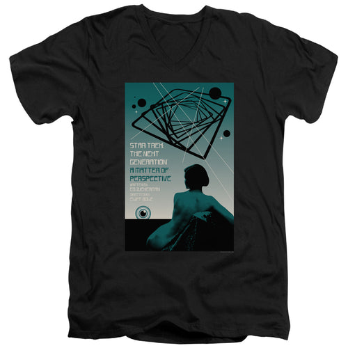 Star Trek A Matter of Perspective Black V-Neck T-Shirt