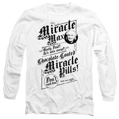 The Princess Bride Miracle Max White Long Sleeve T-Shirt