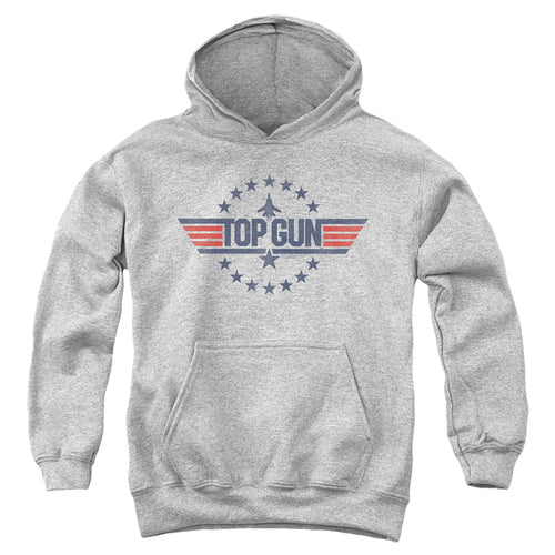 Top Gun Star Logo Youth Hoodie