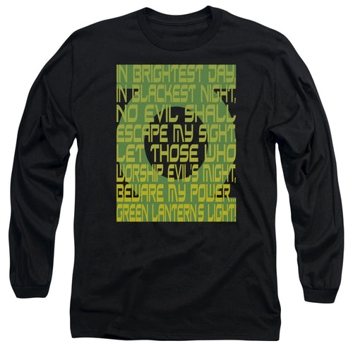 Green Lantern Green Lantern Oath Long Sleeve T-Shirt