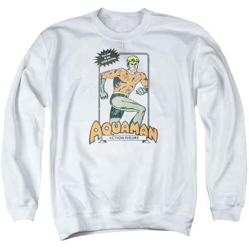DC Comics Am Action Figure Crewneck Sweatshirt